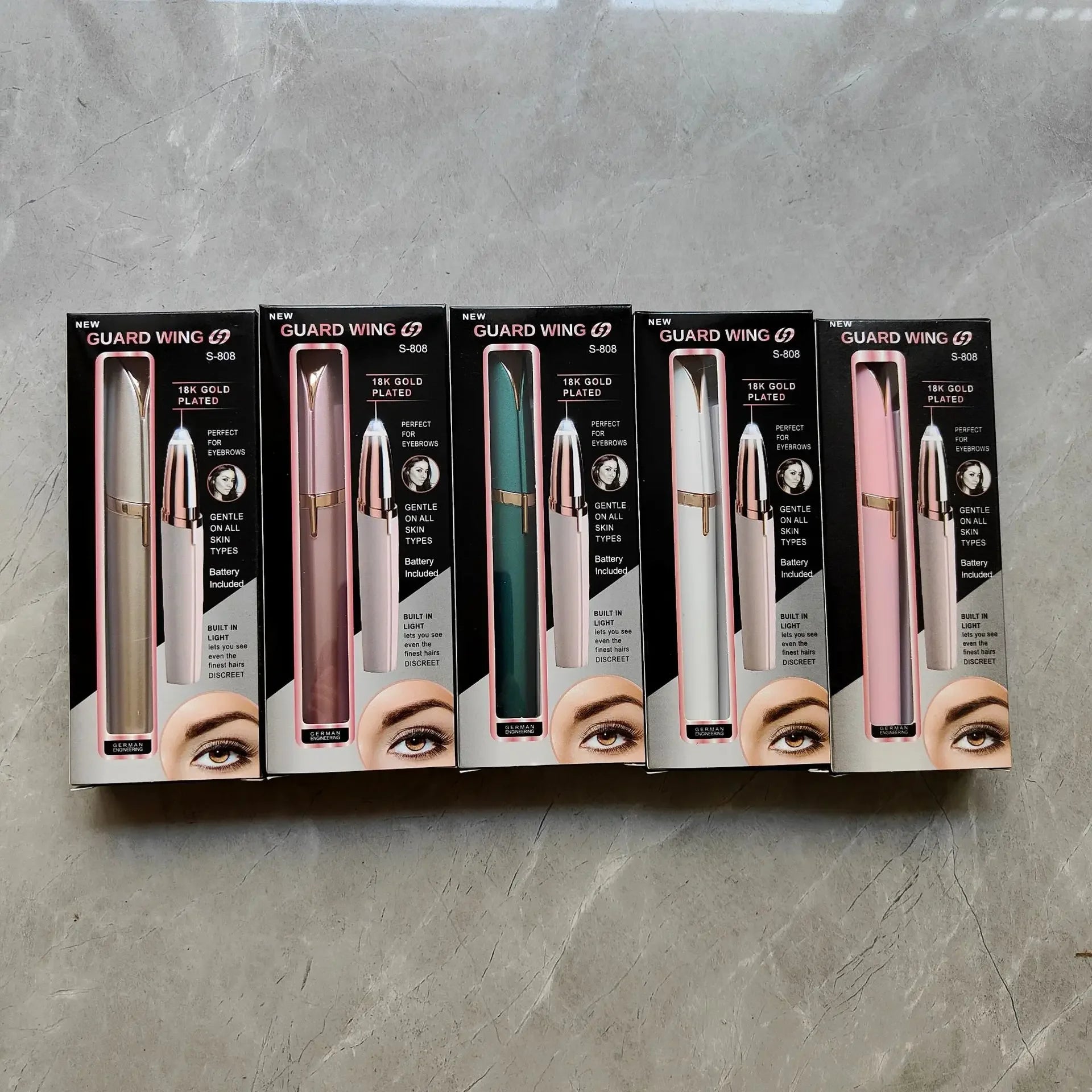 Nuldora BrowLuxe™ | Perfilador Eléctrico de Precisión