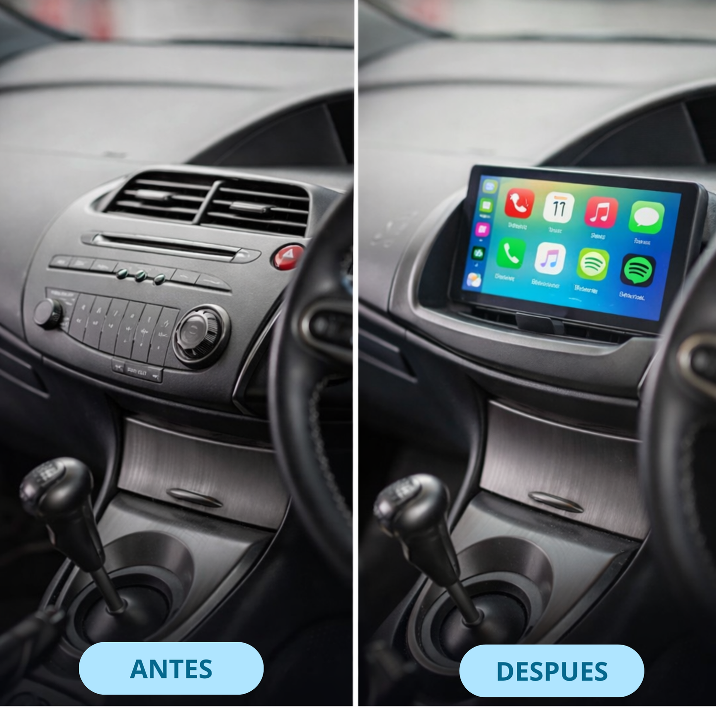 Pantalla CarPlay / AndroidAuto